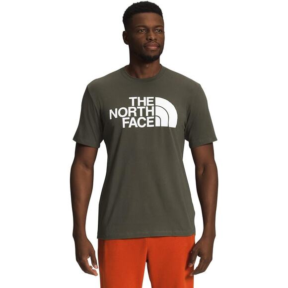 NWT The North Face Short Sleeve Half Dome Tee in New Taupe Green sz XL - Picture 1 of 6